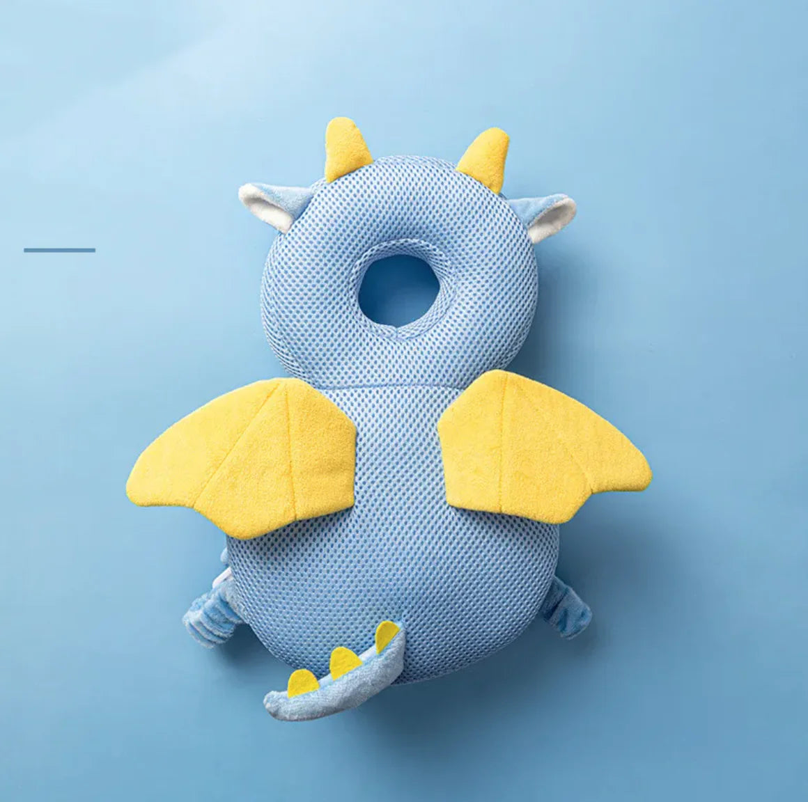 Safety Cushion baby head protection featuring a cute dragon design for crawling and walking.